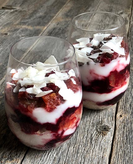 Bing Cherry Breakfast Parfait