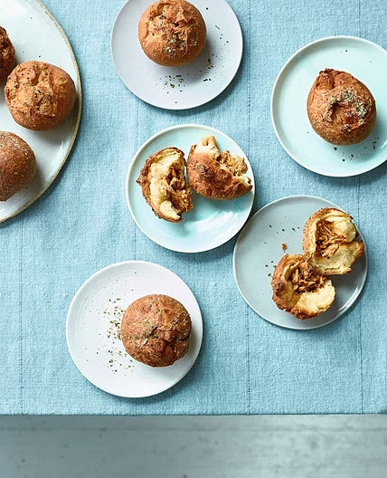 Pulled Chicken Doughnuts · Nadiya Hussain