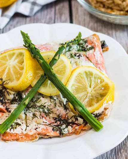 Instant Pot Salmon and Rice