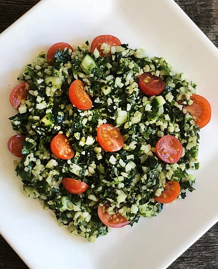 Cauliflower Rice Tabbouleh