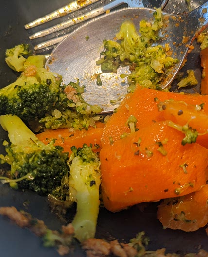 Blanched Carrot and Broccoli