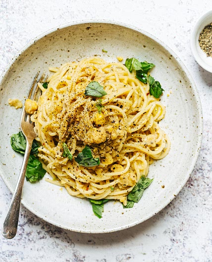 Ceci e pepe pasta: Hetty McKinnon's chickpea pasta with miso and pepper