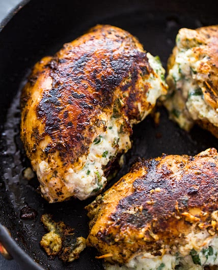 Cream Cheese and Bacon Stuffed Chicken Breast