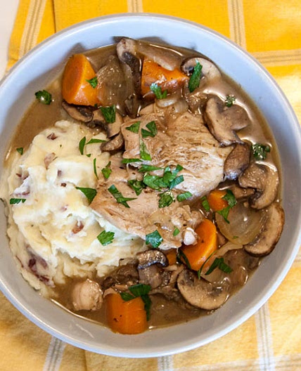 [Instant Pot] One-Pot Coq Au Vin + Garlic Mashed Potatoes