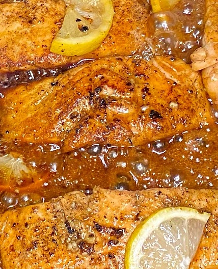 honey garlic salmon