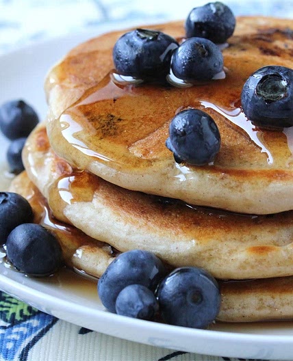 Vegan Blueberry Pancakes 