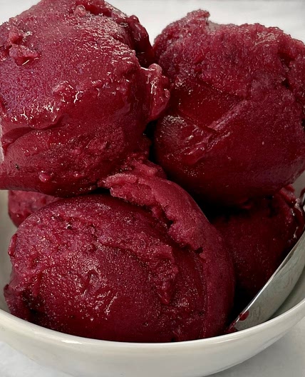 Fresh Mixed Berry Sorbet