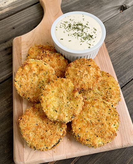 Zucchini Chips in the Air Fryer