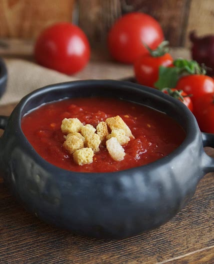 Roasted Cherry Tomato Soup