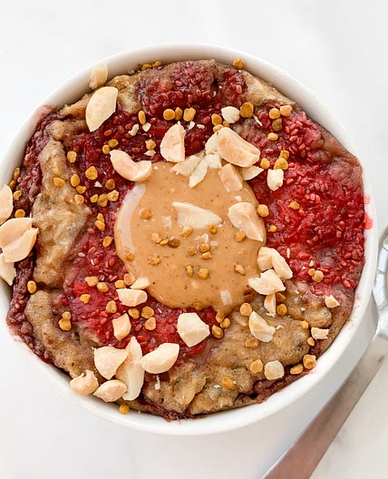 PB&J Baked Oatmeal
