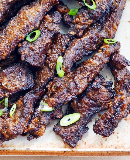 Crispy Garlic Short Ribs