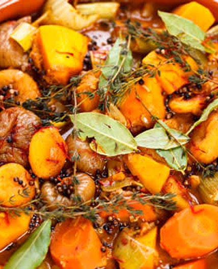 Quick and value vegetable tagine