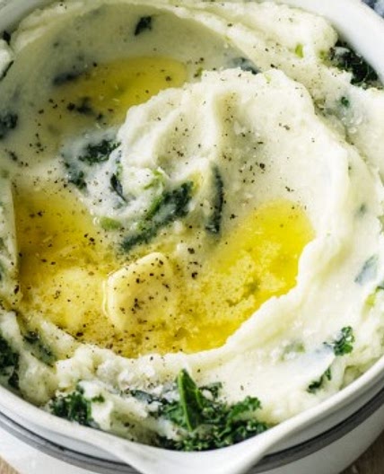 Kale colcannon (mashed potato)