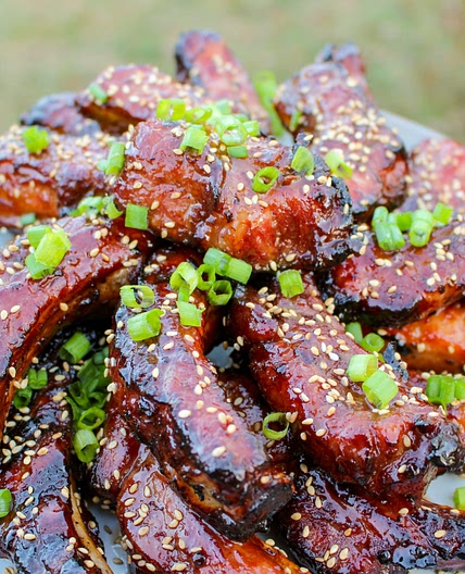Fried Sticky Ribs