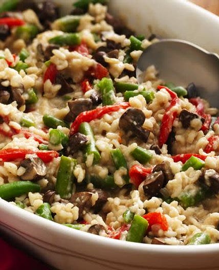 Baked Vegetable Risotto