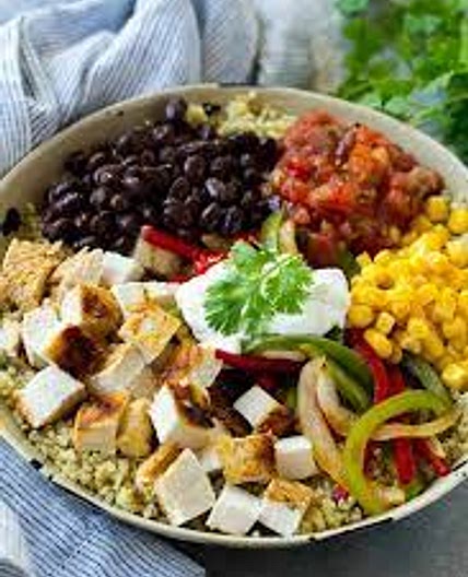 Chicken and Quinoa Burrito Bowls- IP