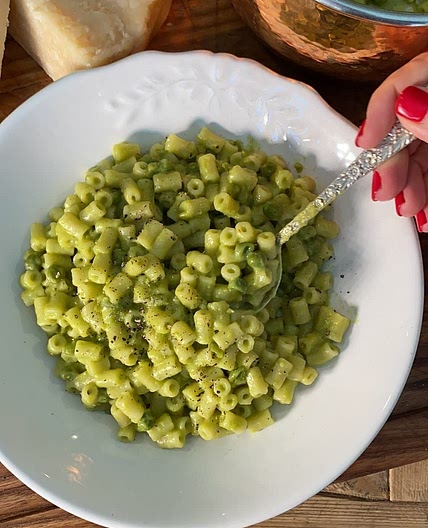 Creamy Pasta and Peas