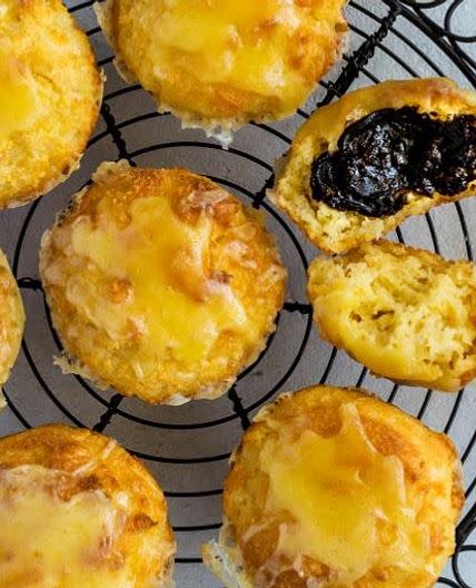 Cheese & Vegemite Muffins