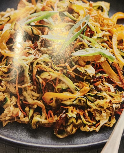 Veggie lo mein