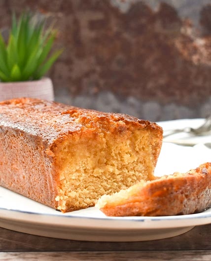 Vegan Sticky Golden Syrup Loaf Cake