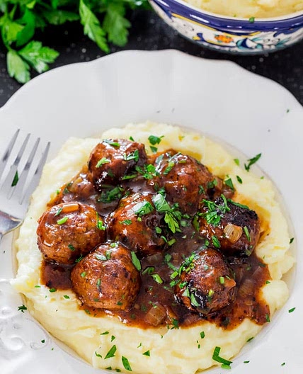 Salisbury Steak Meatballs
