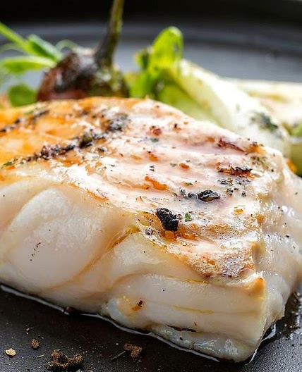 4-Ingredient Pan-Seared Butter Cod