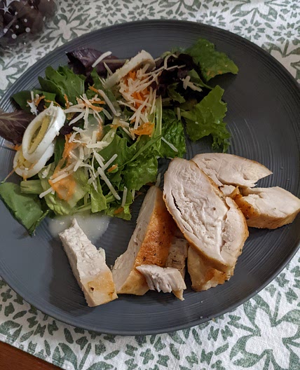 Pan seared chicken