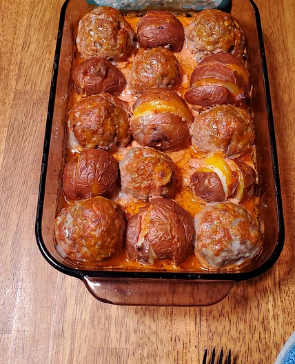 Meatball Bake