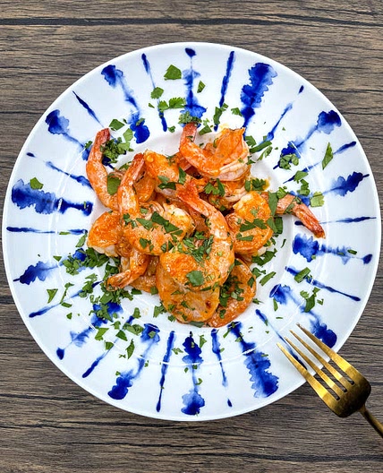 Yucatan Garlic Chili Shrimps