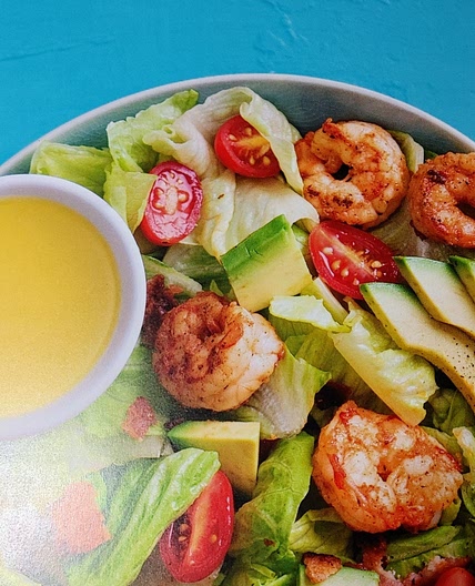 Shrimp and Bacon Salad with Lemon Dijon Dressing