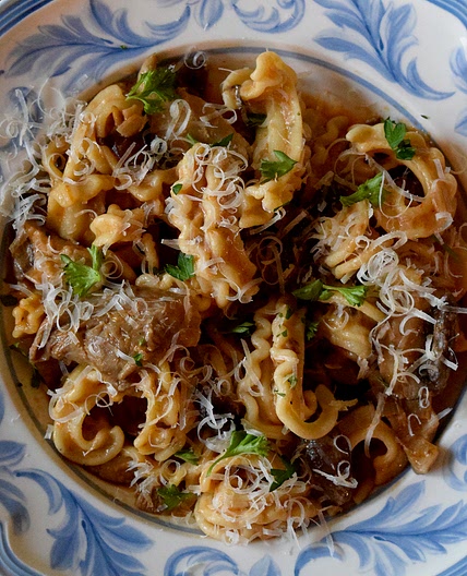 Cascatelli with Mushroom Ragu