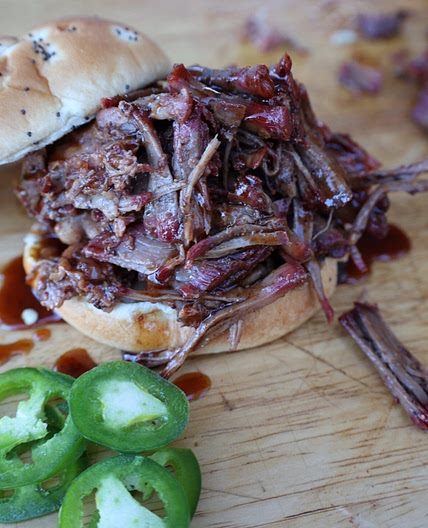 BBQ Pulled Beef Sandwich