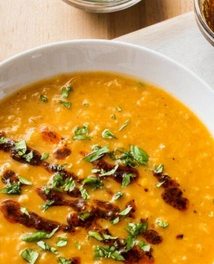 Red Lentil Soup with North African Spices