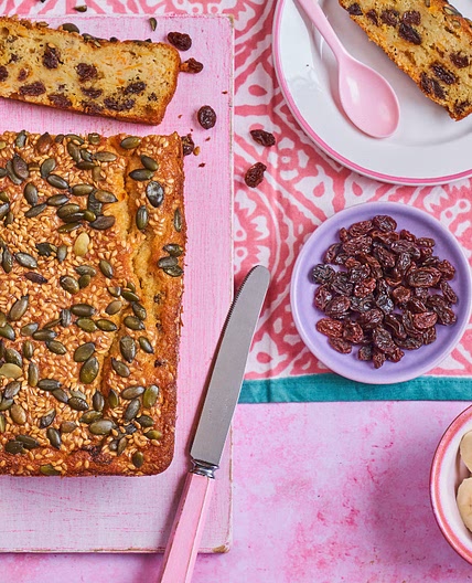 Banana, Carrot and Raisin Loaf