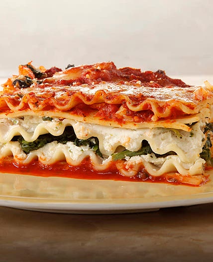 Lasagne aux légumes avec ricotta de noix de cajou