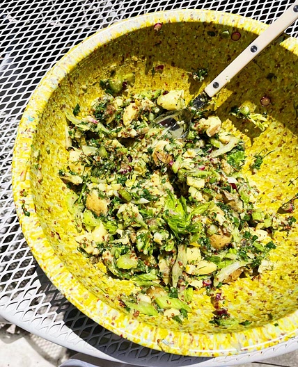 Potato Salad with Celery and Mustard — Alison Roman