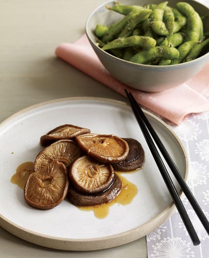 Green Tea Edamame with Roasted Black Sesame Salt