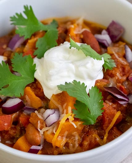 Pumpkin and Bean Chili