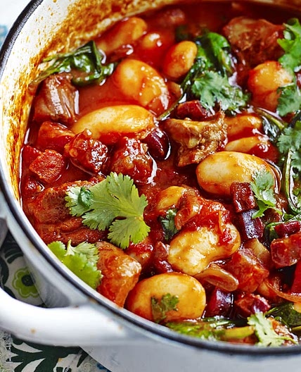 Chicken and butterbean casserole