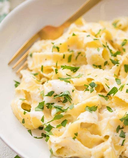 Cottage Cheese Alfredo