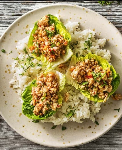 Thai Lettuce Wraps