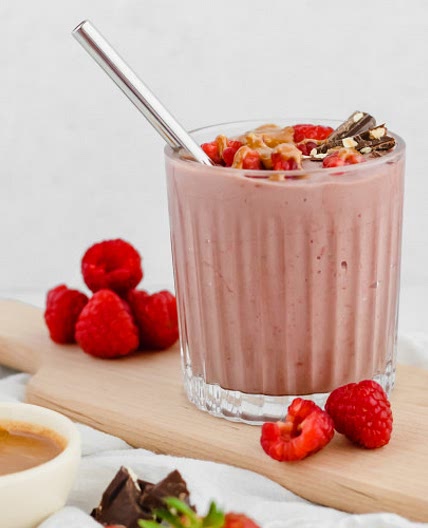 Chocolate Raspberry Smoothie