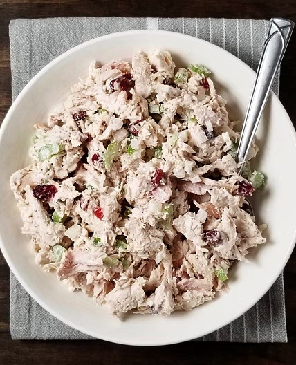 Cranberry Rosemary Chicken Salad