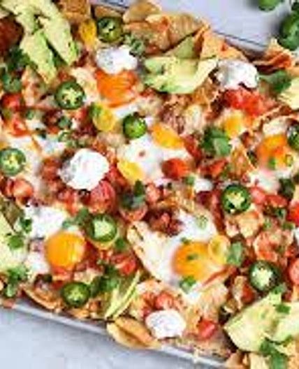 Breakfast nachos