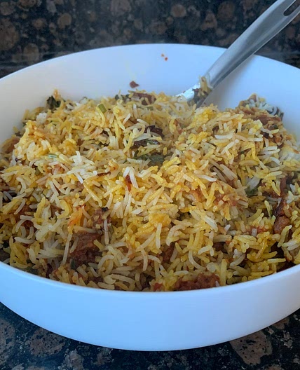 Kabsa rice 
