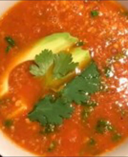 Cauliflower and Tomato Soup