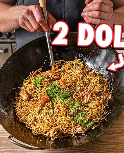 The Cheapest Noodle Dish Ever (Chicken Chow Mein) | But Cheaper