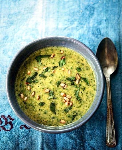 Spinach, Lentil & Lemon Soup, 34p [VG/V/DF/GF]