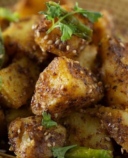 Spicy Roast Potatoes (Side Dish)