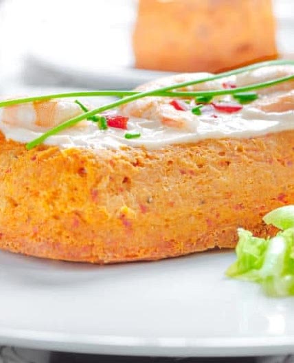 Cake au poisson et ciboulette